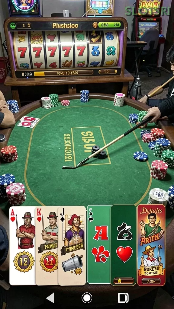 Cuplikan layar BINTANGPO — menu navigasi